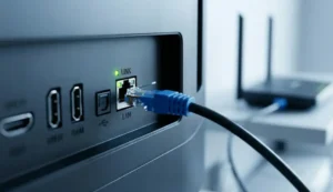 Como conectar Smart TV na internet via cabo LAN corretamente